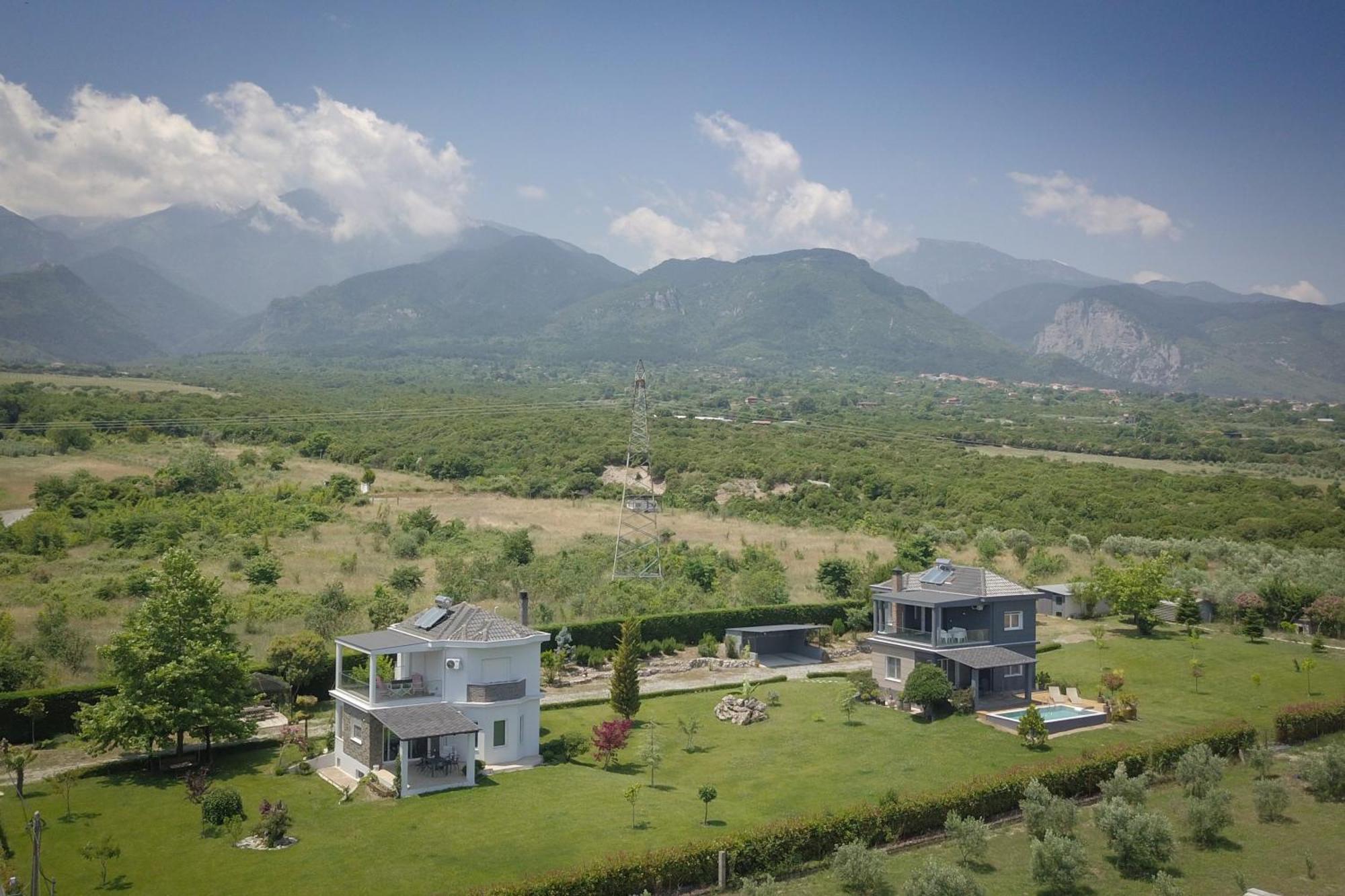 Zeusplace Pool Villa Olympus Riviera Litochoro Exteriör bild